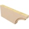 Ekena Millwork 2in. W x 8in. H x 20in. L Rivera Woodgrain TimberThane Rafter Tail, Primed Tan RFTUR02X08X20RIVRCPR - alternate 2